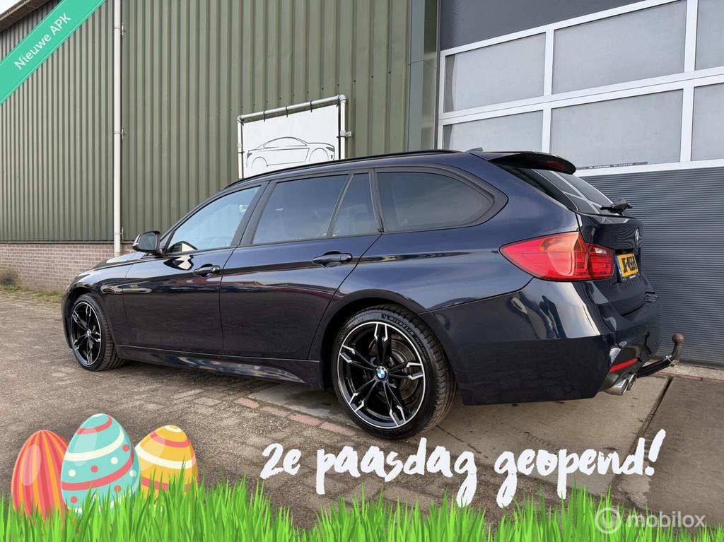 BMW 3-serie Touring 320d High Executive|Leder|Xenon|CarPlay|, Achterwielaandrijving, 4 cilinders, Blauw, Leder