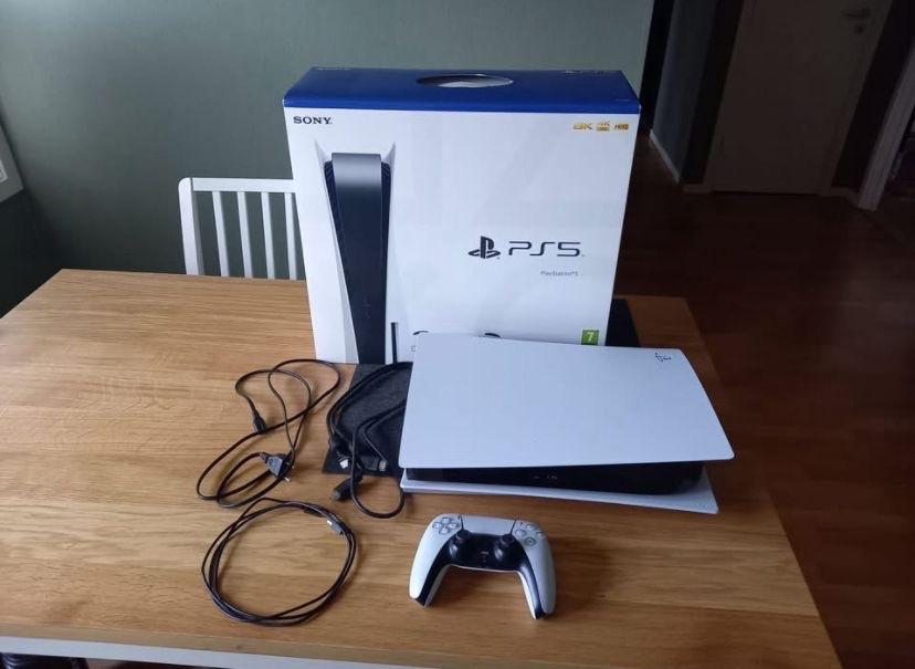 PlayStation 5 Disc Versie - Inclusief Controller en Doos, Spelcomputers en Games, Spelcomputers | Sony PlayStation 5, Ophalen