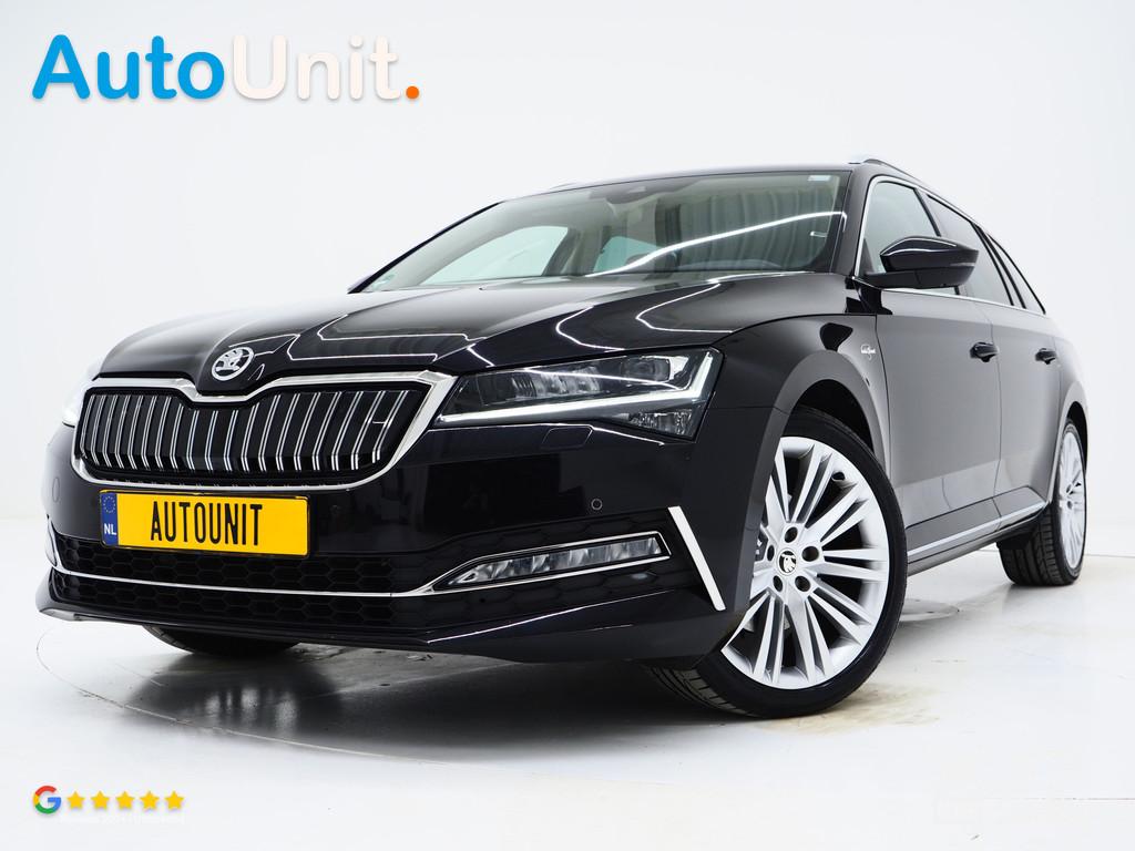 Skoda Superb Combi 1.4 TSI iV Laurin & Klement | Canton | Le, Auto's, Skoda, Gebruikt, 4 cilinders, Zwart, Hybride Elektrisch/Benzine