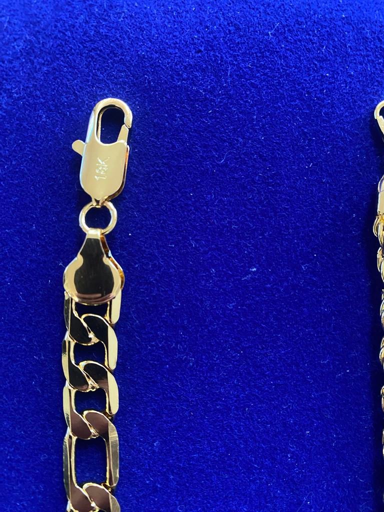 Armband 18k gp, Ophalen of Verzenden, Gebruikt, Goud, Overige materialen