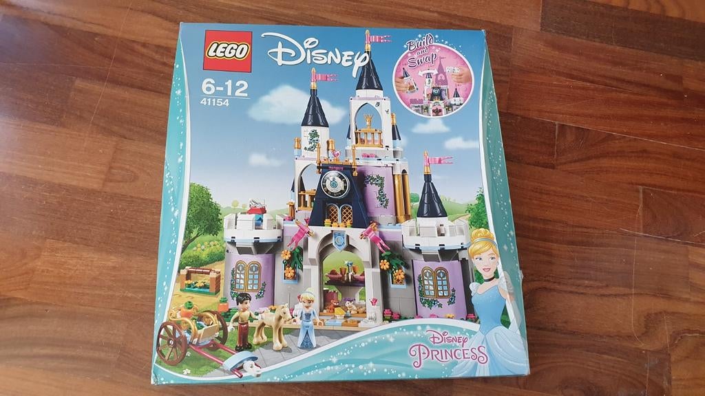 LEGO Disney 41154 Assepoesters Droomkasteel met doos, Ophalen, Gebruikt, Compleet, Lego