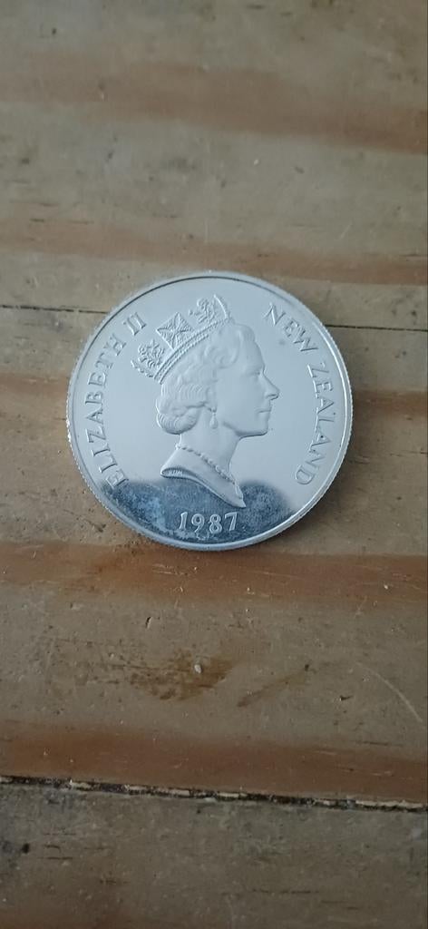 Munt Nieuw-Zeeland Elizabeth II 1987, Ophalen of Verzenden
