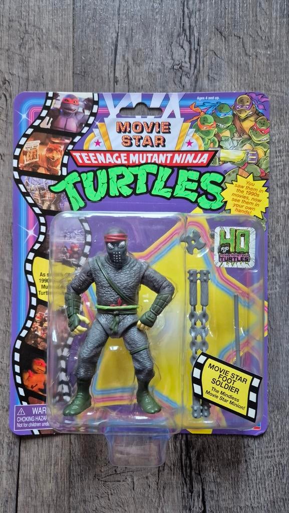 Teenage Mutant Ninja Turtles Movie Star Foot Soldier, Verzenden, Nieuw