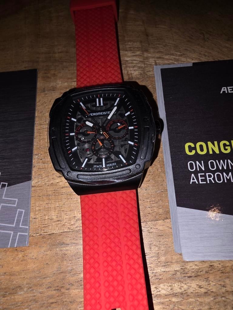 Eeromeister Amsterdam Heren horloge, Sieraden, Tassen en Uiterlijk, Horloges | Heren, Ophalen of Verzenden, Nieuw, Staal, Overige merken