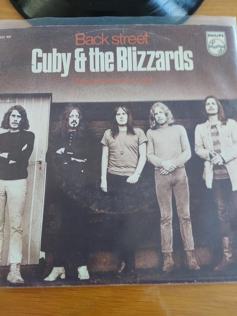 Cuby & the Blizzards back street, Ophalen of Verzenden, Gebruikt, Overige formaten, Levenslied of Smartlap