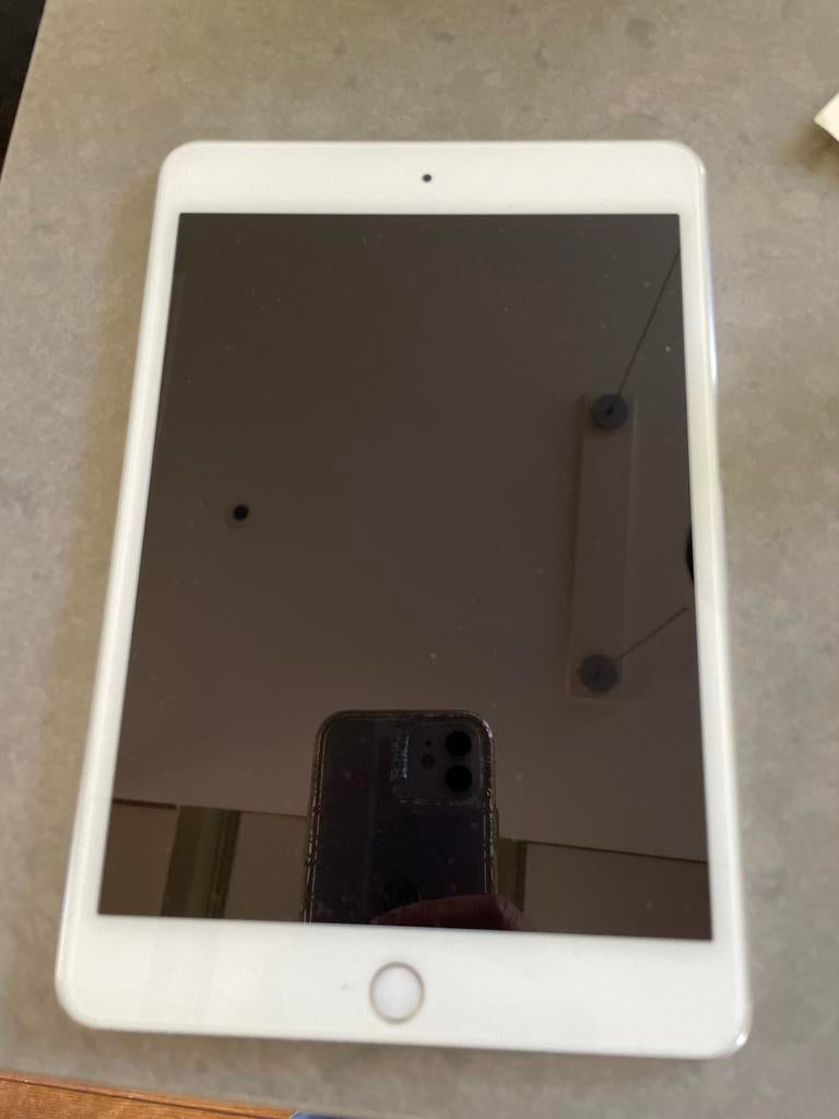 iPad mini 4e generatie 128 GB, Computers en Software, Apple iPads, Gebruikt, Apple iPad Mini, Wi-Fi, 8 inch, 128 GB, Zilver, Ophalen of Verzenden