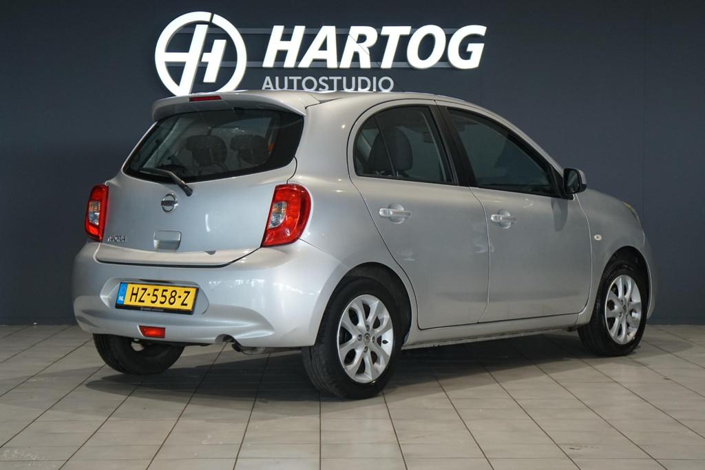 Nissan Micra 1.2 Acenta + AIRCO / CRUISE CONTROL / BLUETOOTH, Voorwielaandrijving, Stof, Gebruikt, 1198 cc