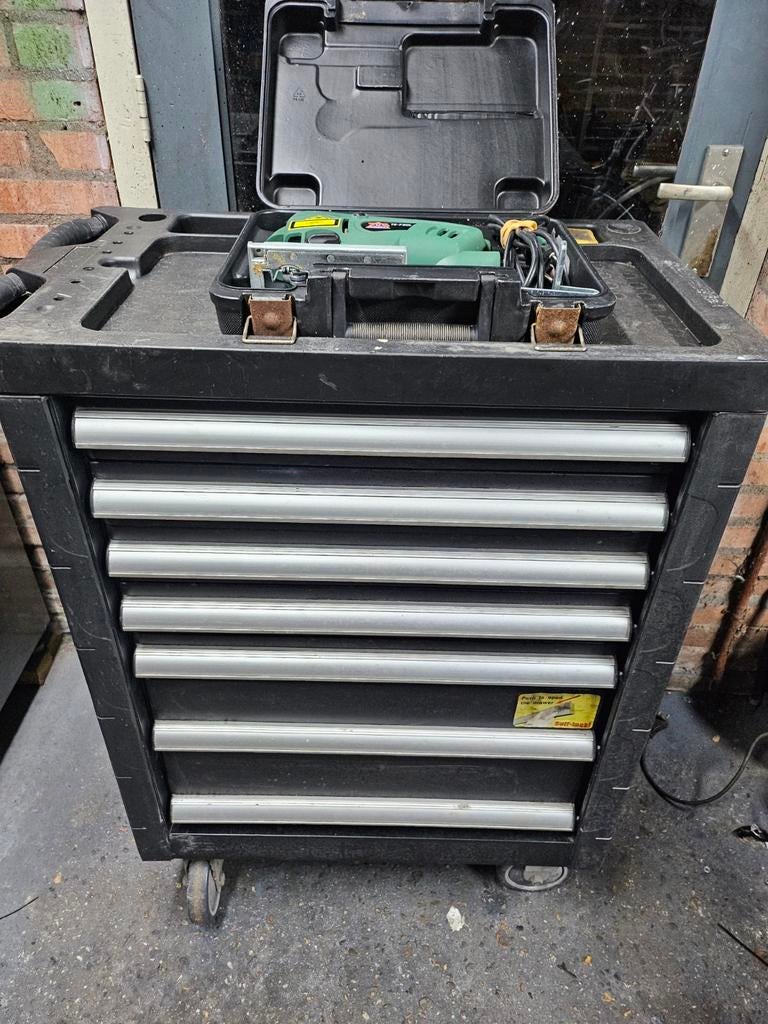 Gereedschapwagen gebruikt  gevuld, Ophalen of Verzenden, Nieuw