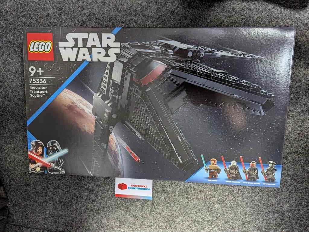 LEGO 75336 Inquisitor Transport Scythe, Ophalen of Verzenden, Nieuw, Complete set, Lego