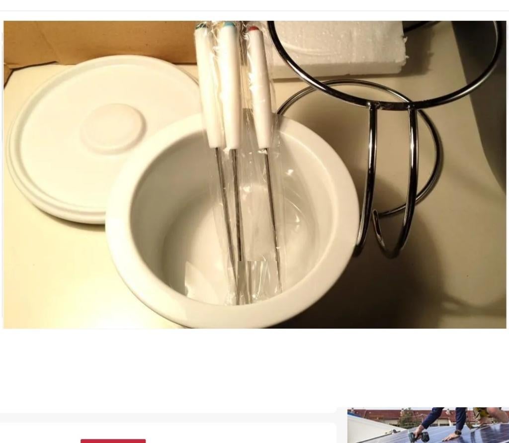 FonDue Pan met accessoires Fondueset Fondue Set, nog borden, Ophalen of Verzenden, Brander, Fondueset