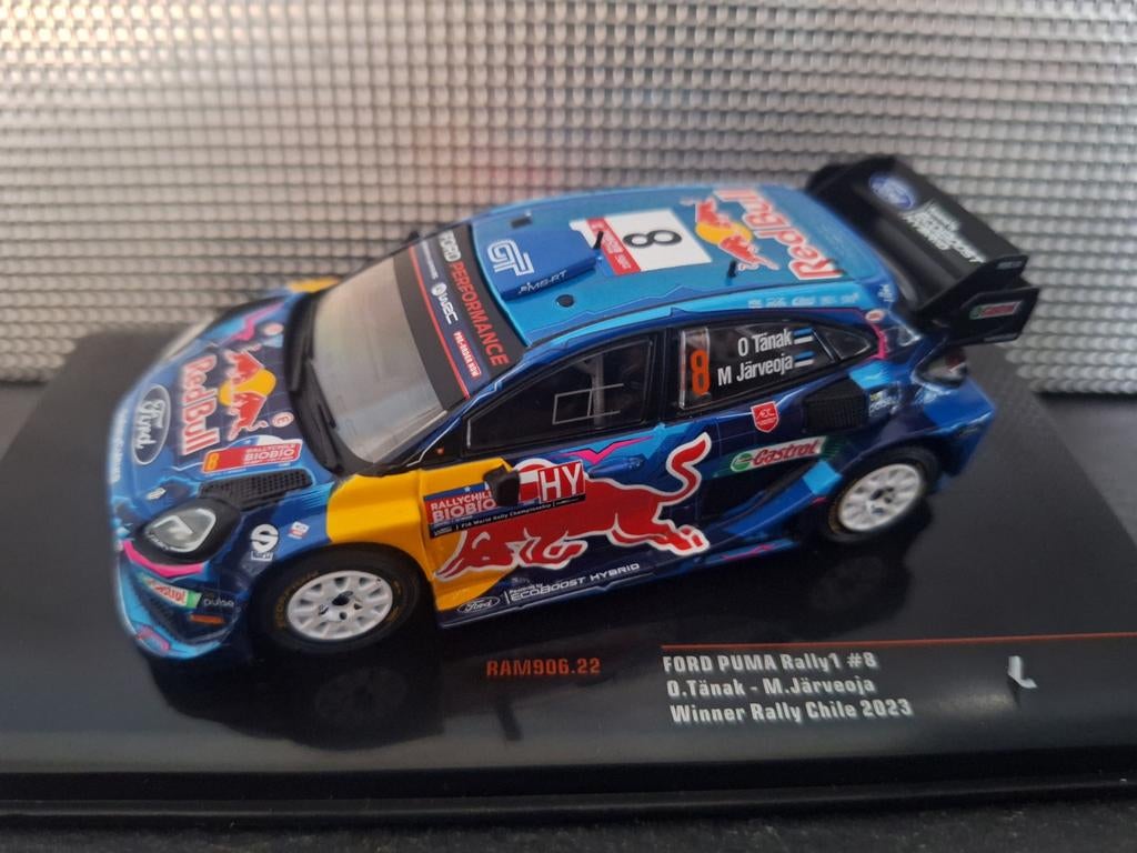 Ford Puma #8 Rally Chile 2023 Schaal 1:43, Overige merken, IXO, IXO, Nieuw