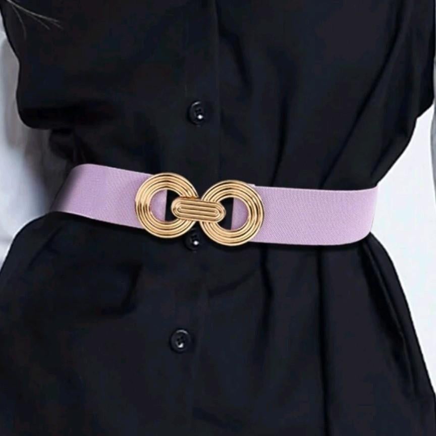 Nieuwe paarse tailleriem met gouden gesp, Kleding | Dames, Riemen en Ceinturen, Overige kleuren, Nieuw, Tailleriem, Ophalen of Verzenden