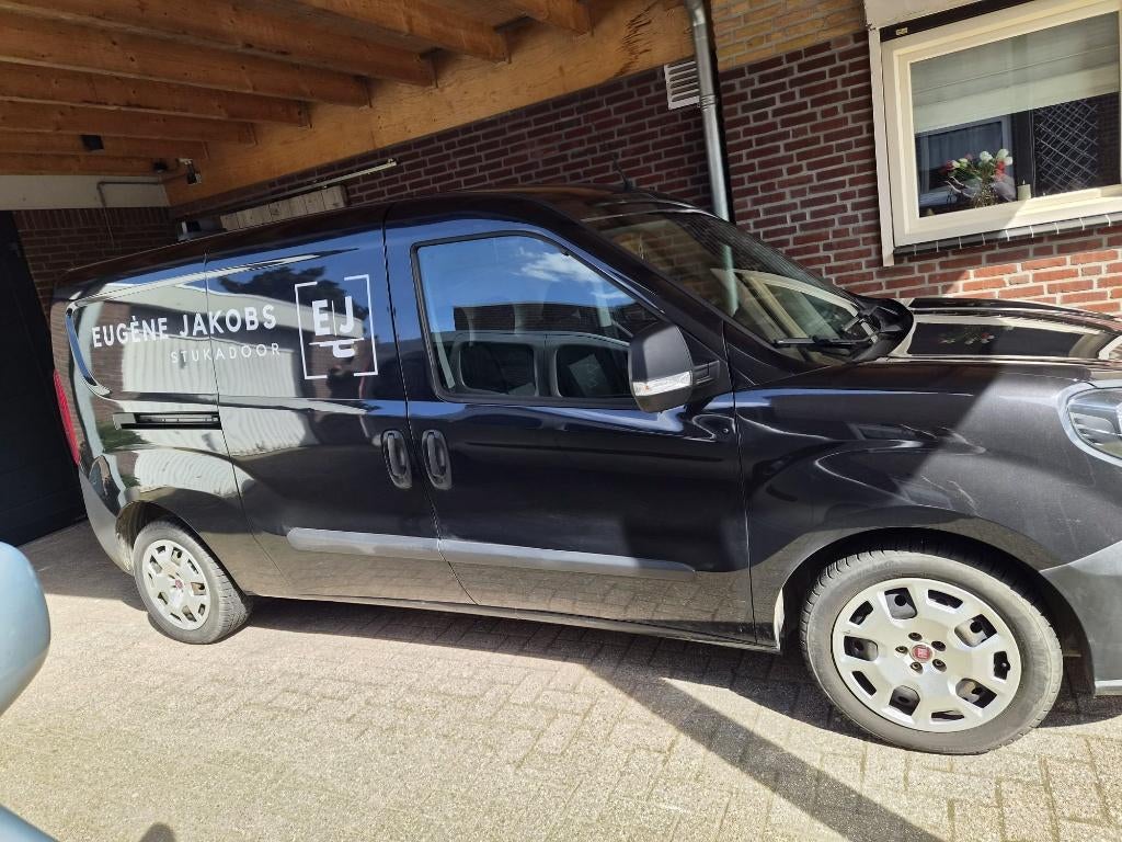 Fiat Doblo Cargo GB 1.6 MJ 105pk L2h1 Maxi 2018 EURO 6, Auto's, Voorwielaandrijving, 4 cilinders, Zwart, Origineel Nederlands
