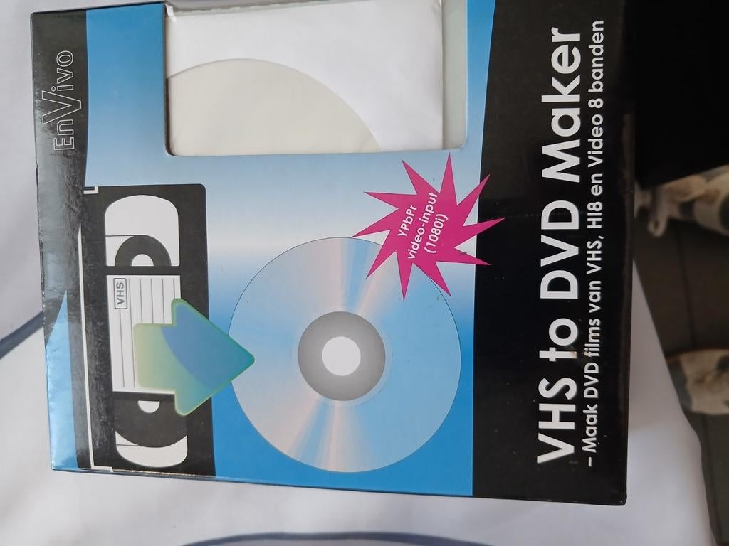 BIJNA GRATIS.Van vhs tot dvd maker, Ophalen of Verzenden, Zo goed als nieuw, Luchtkoeling