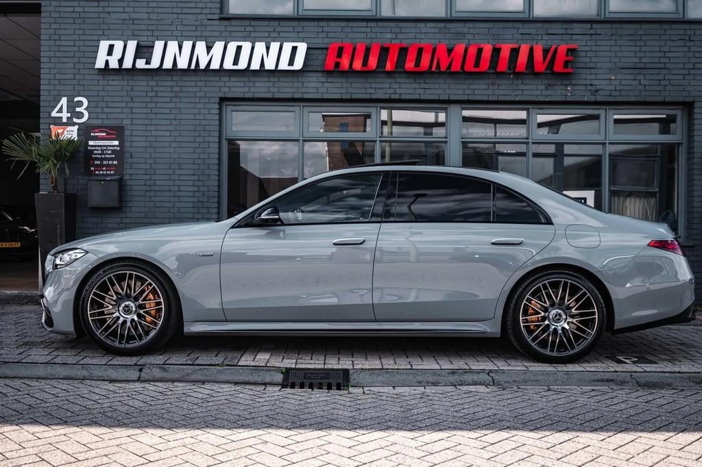 Mercedes-Benz S-klasse AMG 63 S E Performance, Automaat, Gebruikt, Adaptive Cruise Control, Leder
