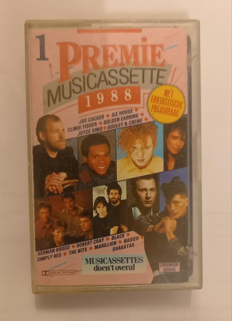 Preme musicassette 1988, Cd's en Dvd's, Cassettebandjes, Ophalen of Verzenden, Rock en Metal, 1 bandje