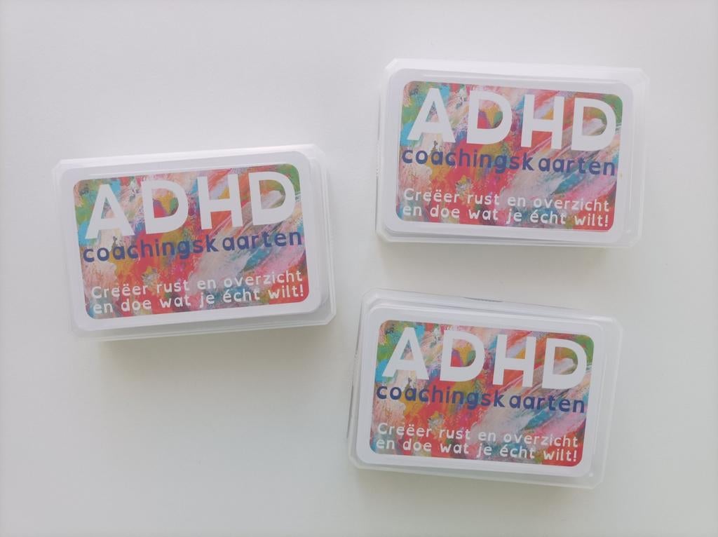 ADHD-coachingskaarten, Boeken, Advies, Hulp en Training, Nieuw, Ophalen of Verzenden
