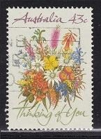 801 - Australië michel 1226A gestempeld , Bos bloemen, Verzenden, Gestempeld