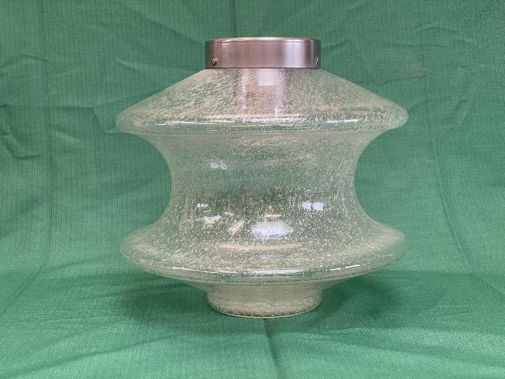 plafondlamp, Huis en Inrichting, Ophalen, Zo goed als nieuw, Glas, Jaren 70