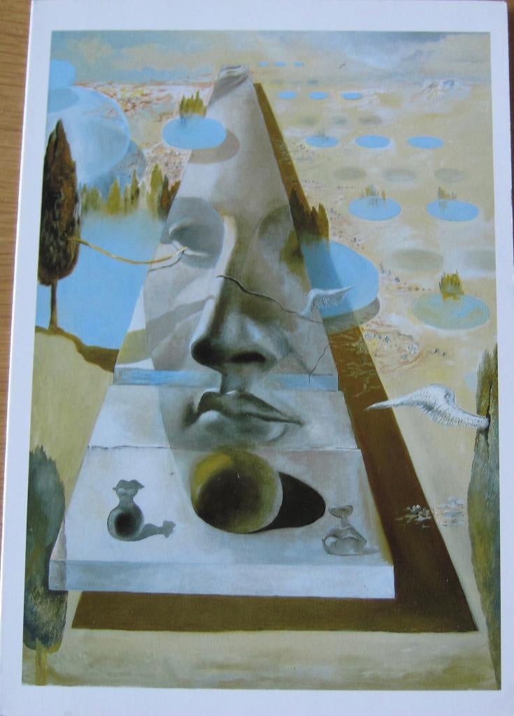 Salvador Dali - Verschijning van het gezicht van Aphrodite, Verzenden, 1980 tot heden, Ongelopen, Overige thema's
