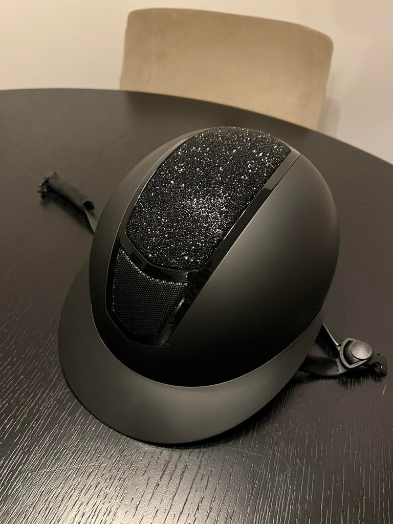 Harry’s horse sparkle veiligheidshelm zwart, Dieren en Toebehoren, Paardrijkleding, Ophalen of Verzenden, Zo goed als nieuw, Dressuur