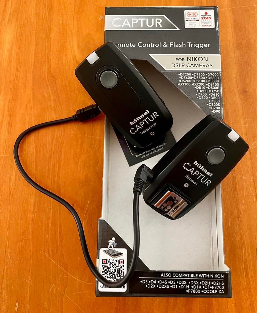 Hähnel Captur Afstandsbediening & Flash Trigger Nikon, Ophalen of Verzenden, Zo goed als nieuw, Overige merken