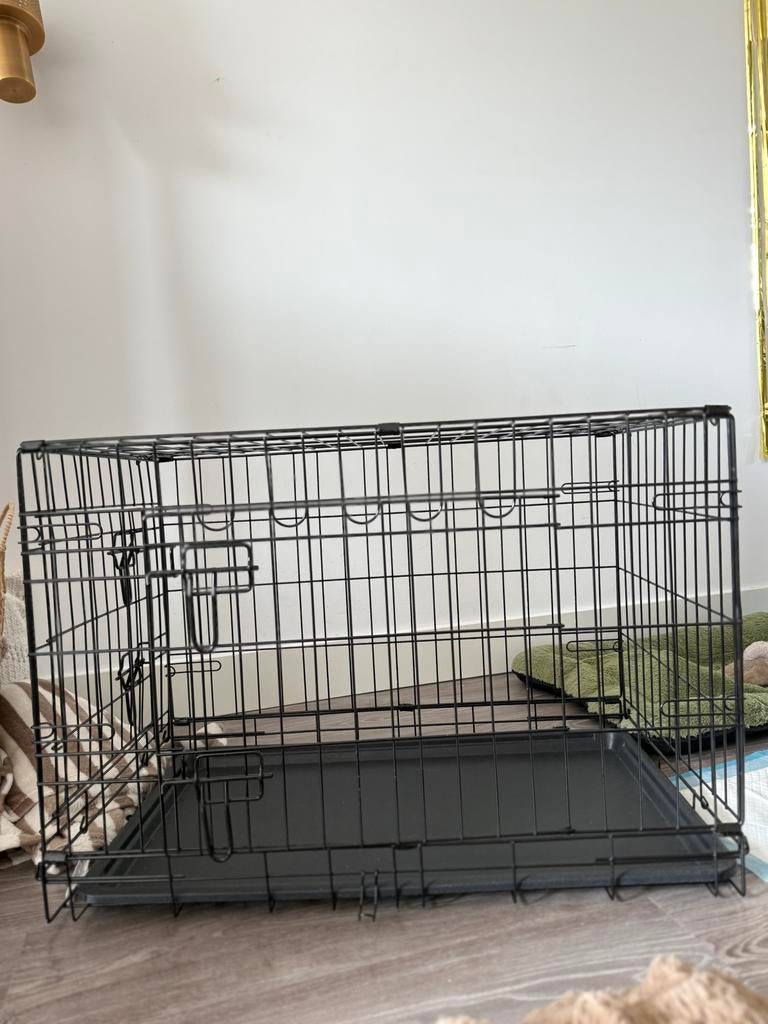 Bench M met 2 deuren inklapbaar, Dieren en Toebehoren, Ophalen, Zo goed als nieuw