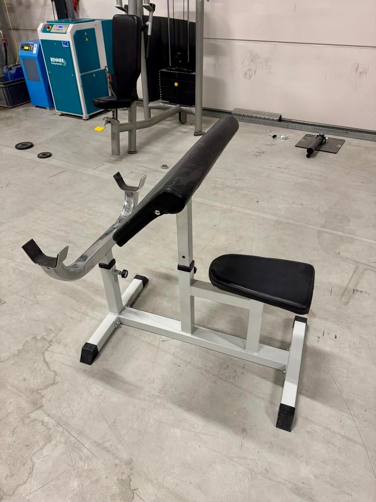 Verstelbare Bicep Curl Bank, Ophalen, Zo goed als nieuw, Armen, Fitnessbank