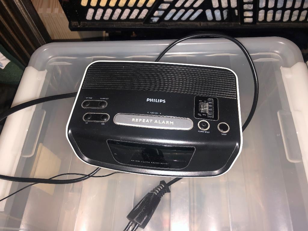 Wekker radio., Ophalen of Verzenden, Gebruikt