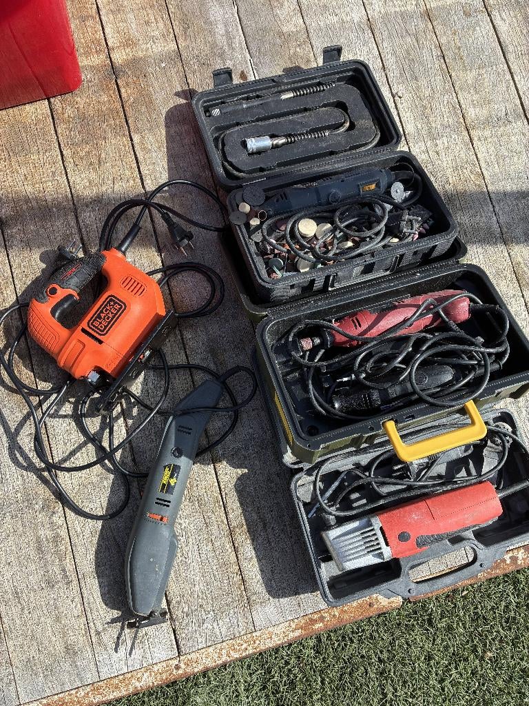 Diversen electrisch gereedschap, Ophalen, Gebruikt