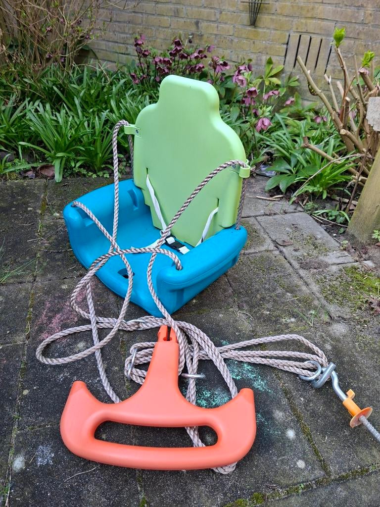 Meegroeischommel, Kinderen en Baby's, Speelgoed | Buiten | Speeltoestellen, Ophalen, Zo goed als nieuw, Schommel, Aanbouwonderdeel