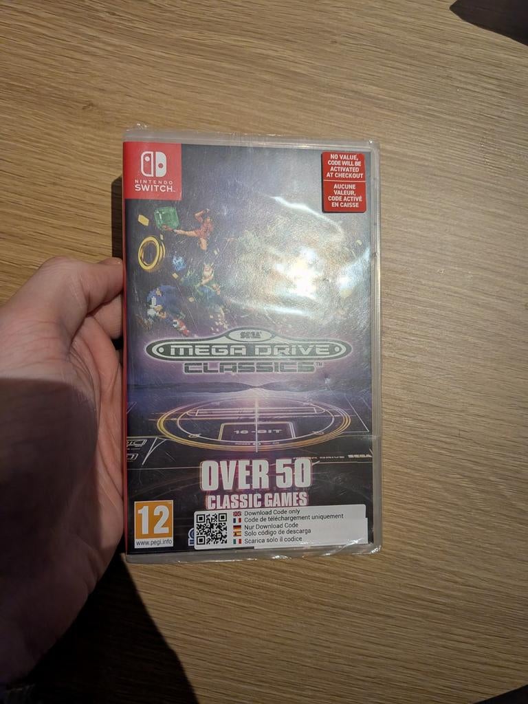 Sega Mega Drive Classics | Nintendo Switch | Sealed, 1 speler, Ophalen, Nieuw, Vanaf 3 jaar