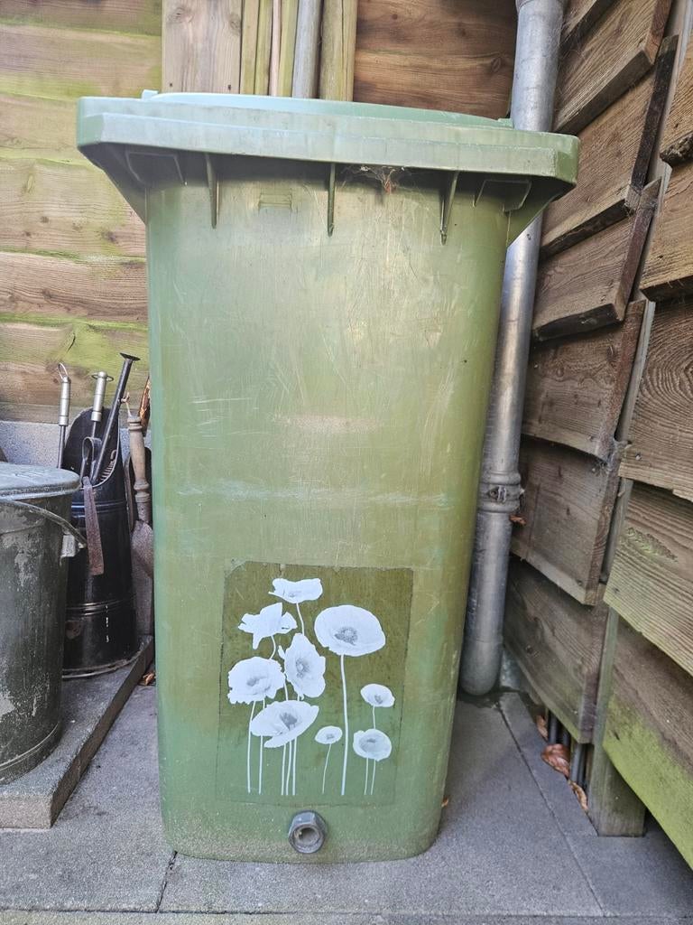 Kliko als water/regenton, Ophalen, Gebruikt