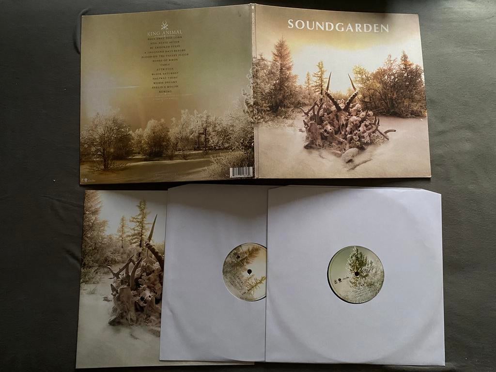 Soundgarden King Animal 2x 180 Gram Vinyl + booklet, Ophalen of Verzenden, Zo goed als nieuw, 12 inch, Poprock