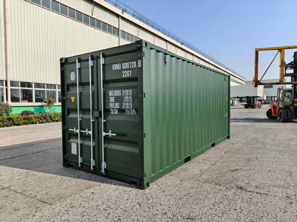 VERNOOY 20FT 8.6 RAL6007 EOD Nieuw / One Way