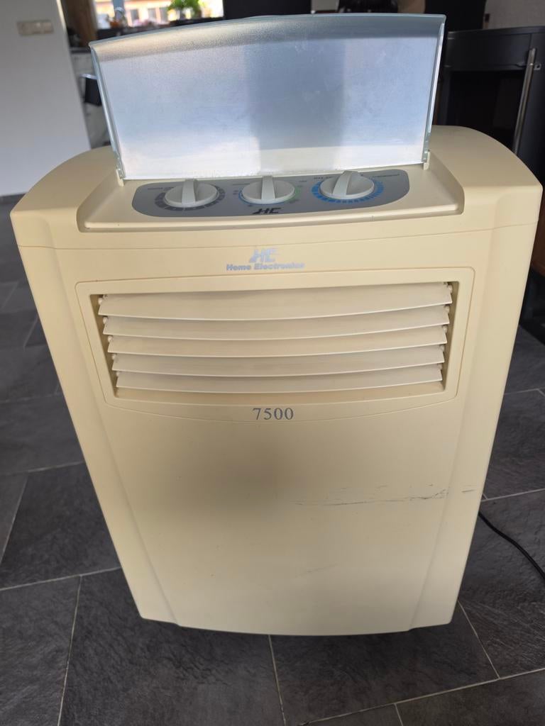 Mobiele airco HC 7500 BTU - Zeer goed werkend, Gebruikt, Minder dan 60 m³, Ophalen of Verzenden, Energieklasse A of zuiniger