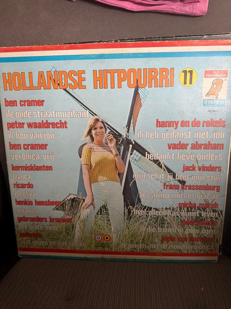 T4.  Hollandse Hitpourri 11 - Diverse Artiesten LP, Cd's en Dvd's, Ophalen of Verzenden, Gebruikt, 12 inch, Levenslied of Smartlap
