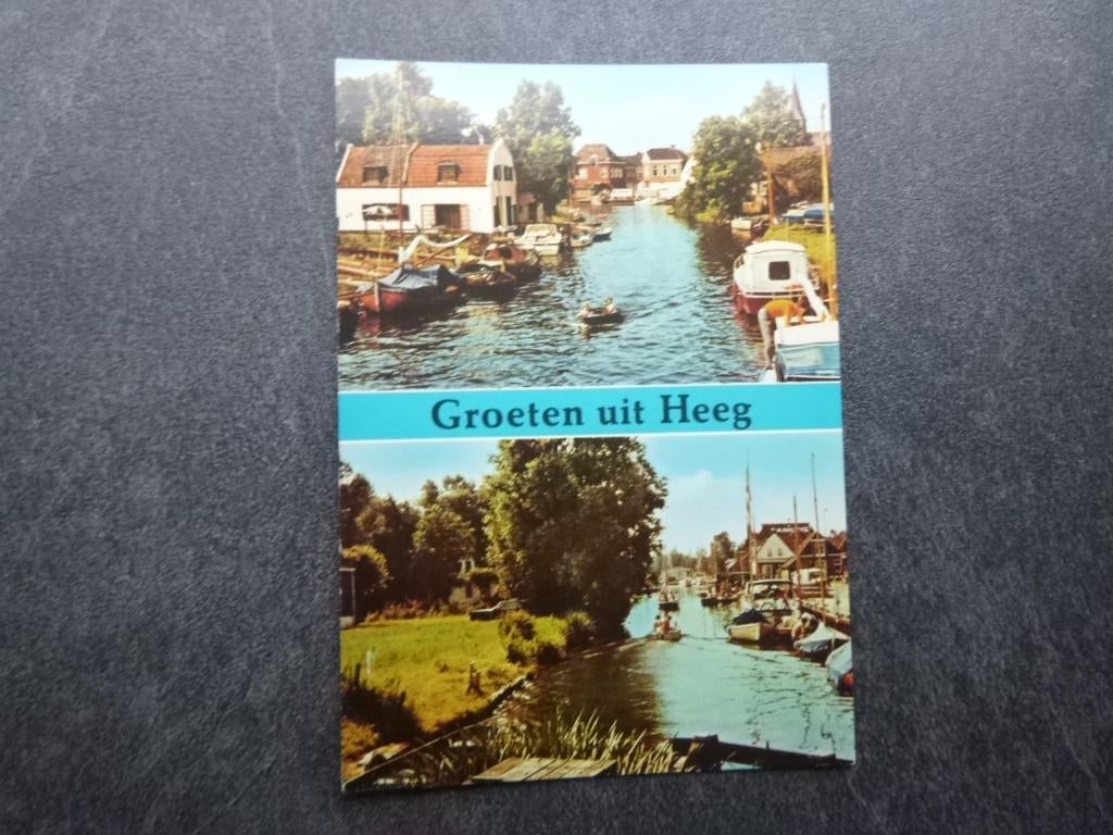 Heeg, groeten uit 1978, Verzenden, 1960 tot 1980, Gelopen, Noord-Brabant