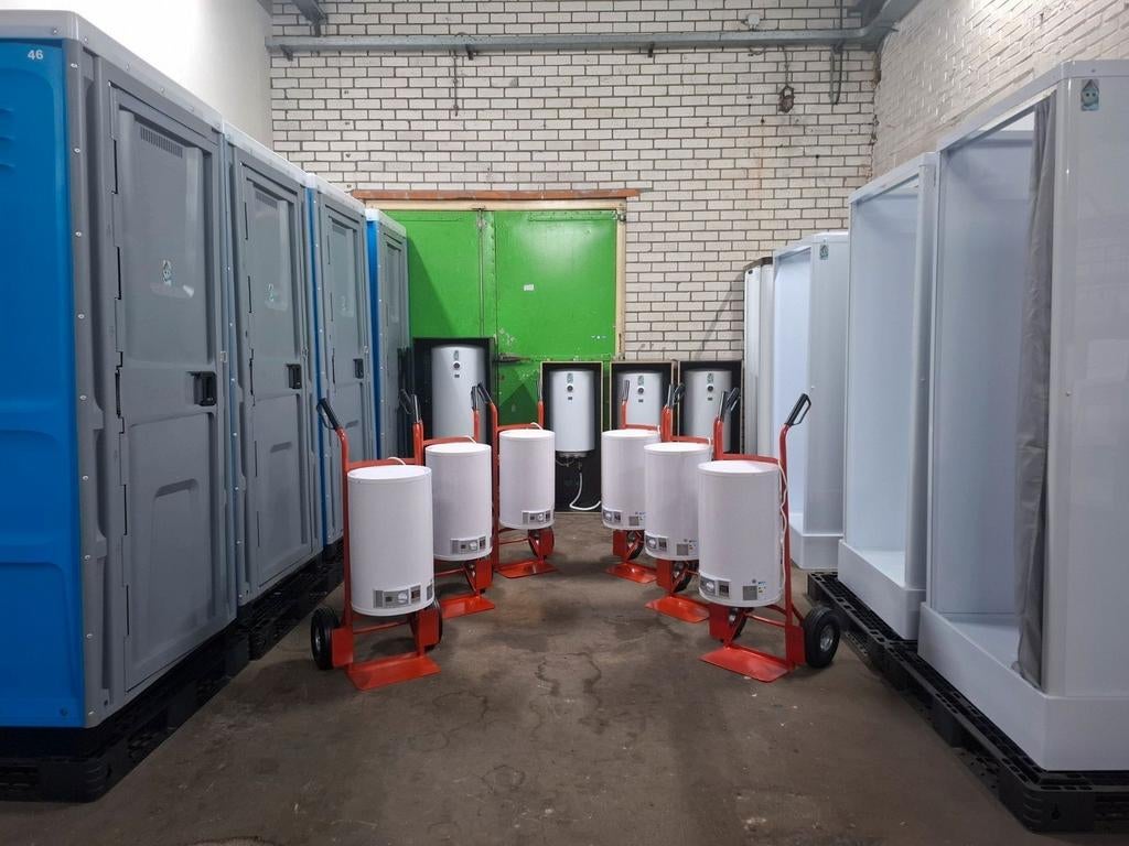 Toilet en Doucheverhuur, Verzenden