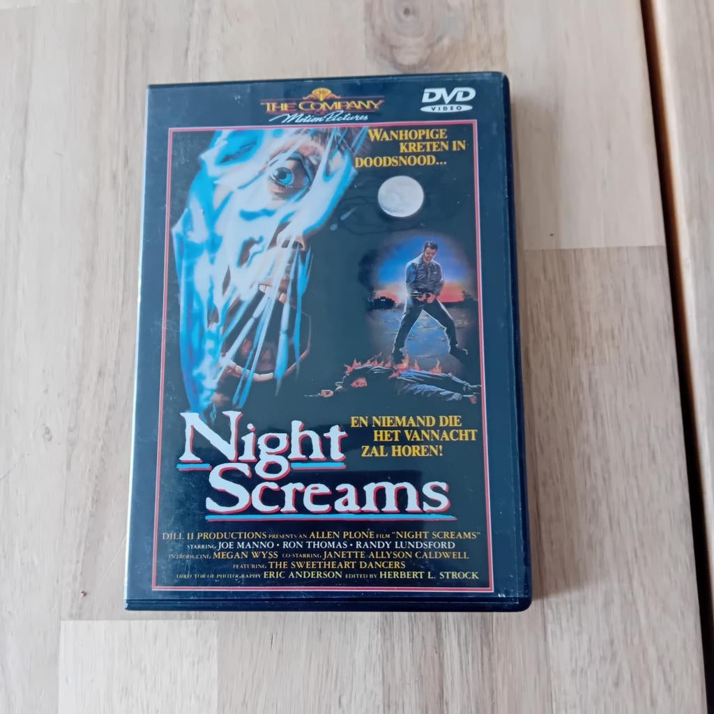 Night Screams - Horror DVD, Vanaf 16 jaar, Ophalen of Verzenden, Gebruikt, Slasher