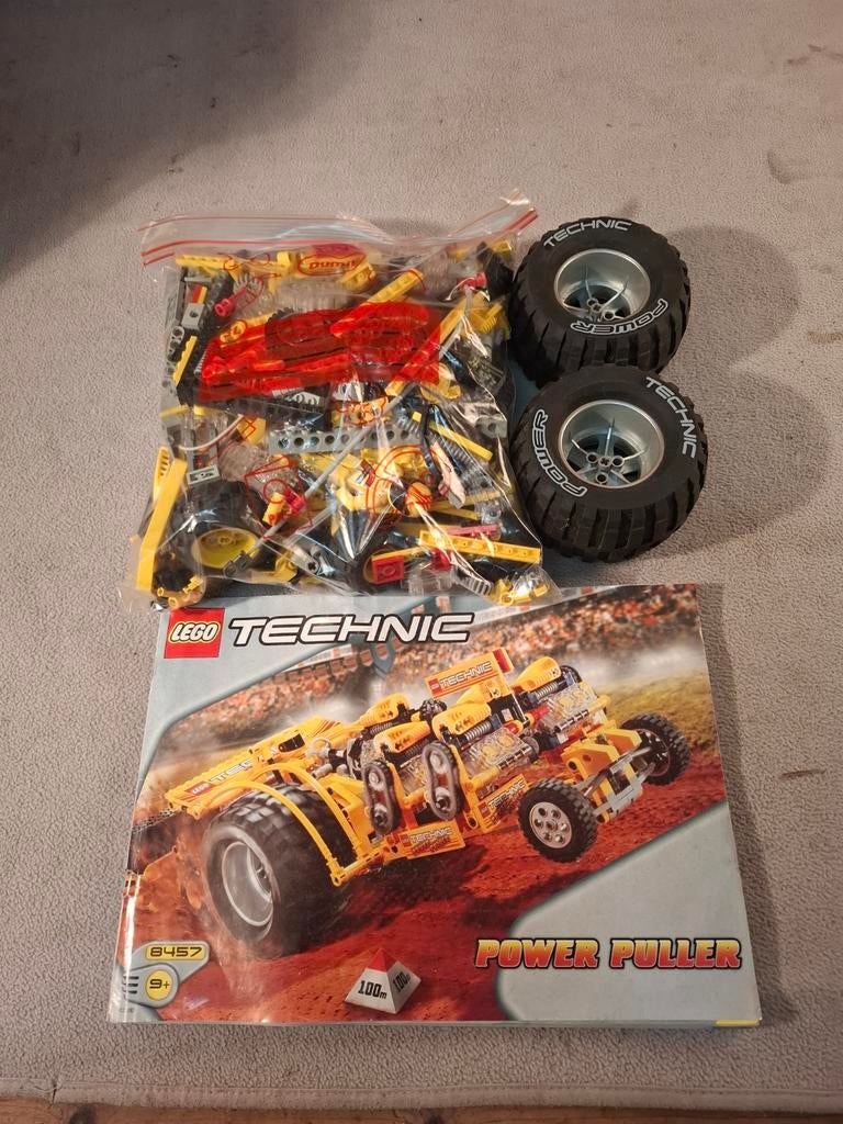 Lego Technic 8457 Power Puller - Complete set, Ophalen, Gebruikt, Complete set, Lego