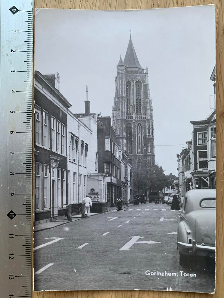 Ansichtkaart Gorinchem Toren (ongelopen), Verzamelen, Ansichtkaarten | Nederland, Ophalen of Verzenden, 1960 tot 1980, Ongelopen