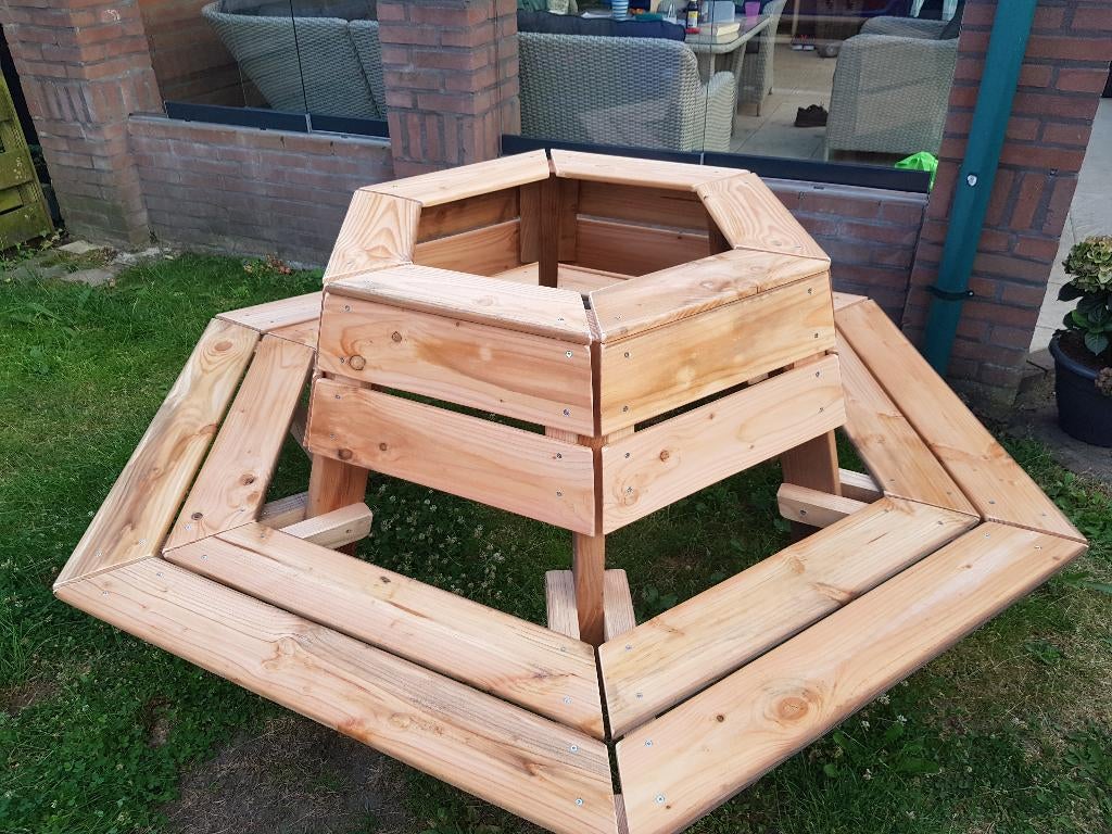 boombank Douglas, Ophalen, Nieuw, Hout