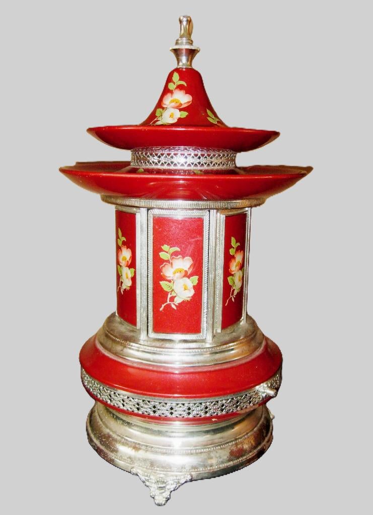 Vintage mechanic muziekbox email (automaat Swiss Reuge)., Antiek en Kunst, Ophalen