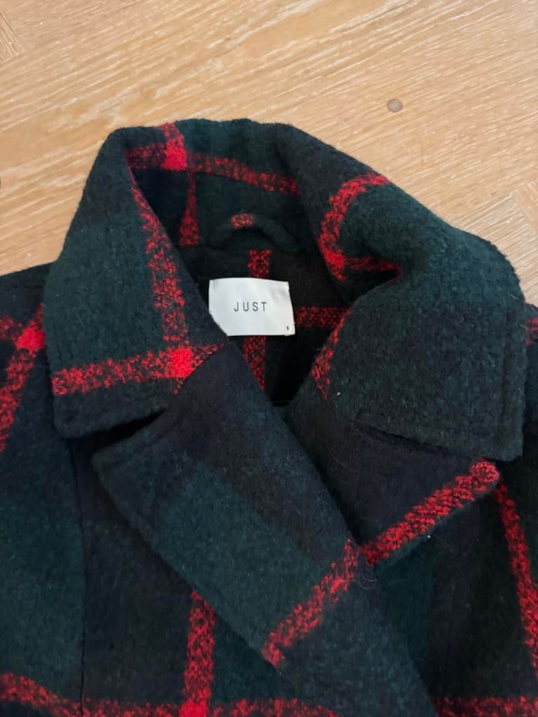 Just wollen jas- Zo goed als nieuw, Ophalen of Verzenden, Zo goed als nieuw, Maat 36 (S), Groen