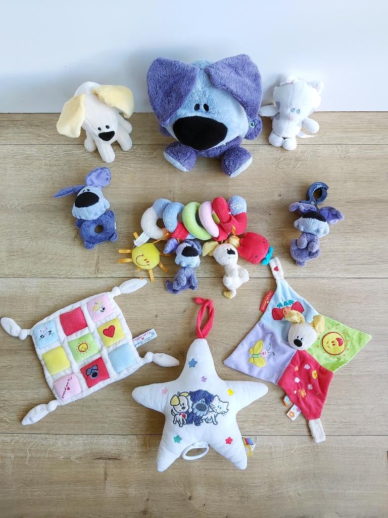 Pakket Woezel & Pip babyspeelgoed, Ophalen of Verzenden, Zo goed als nieuw, Overige typen, Met geluid