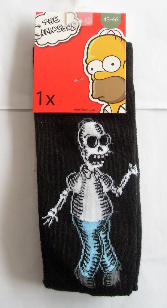 The Simpsons Sokken Homer Simpson Halloween Special, Kleding | Heren, Ophalen of Verzenden, Nieuw, Maat 43 t/m 46, Zwart