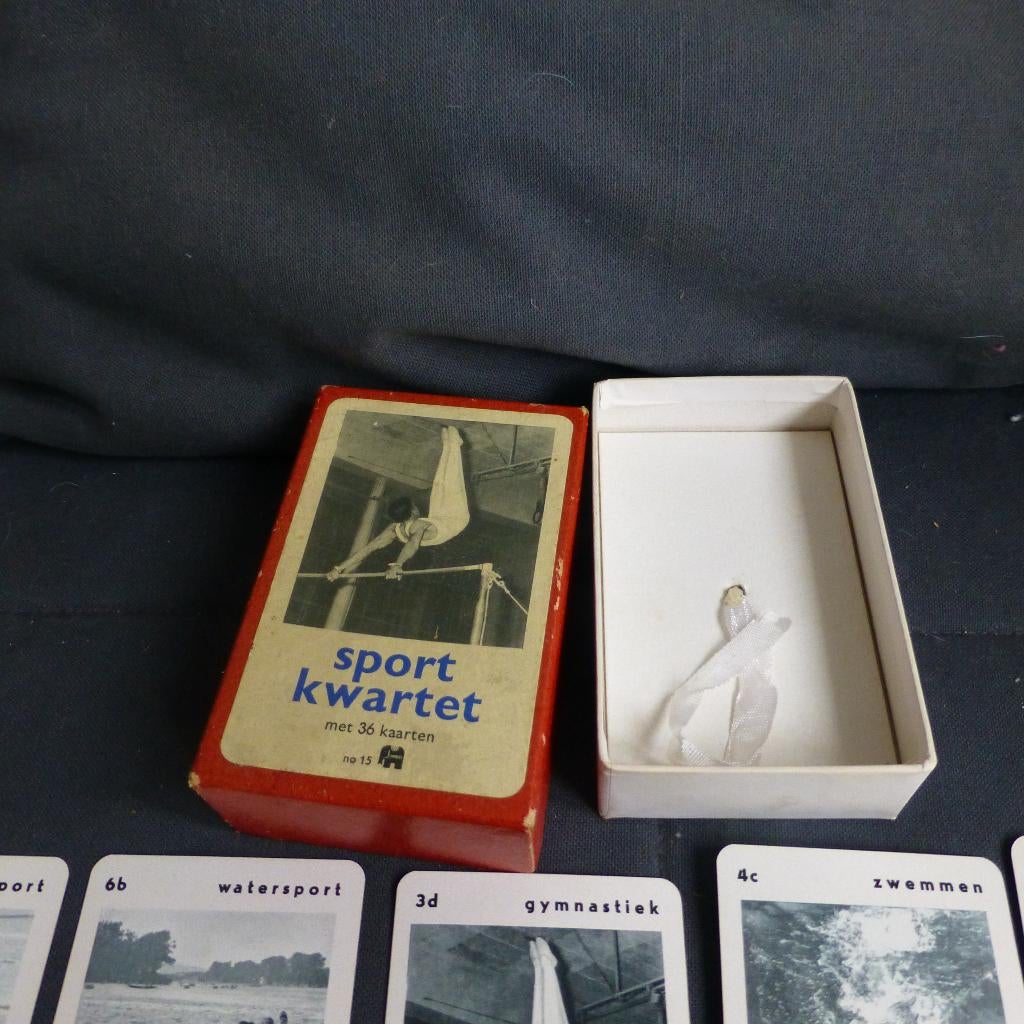 Kwartet sport van Jumbo nr 15, Ophalen of Verzenden, Zo goed als nieuw, Kwartet(ten)