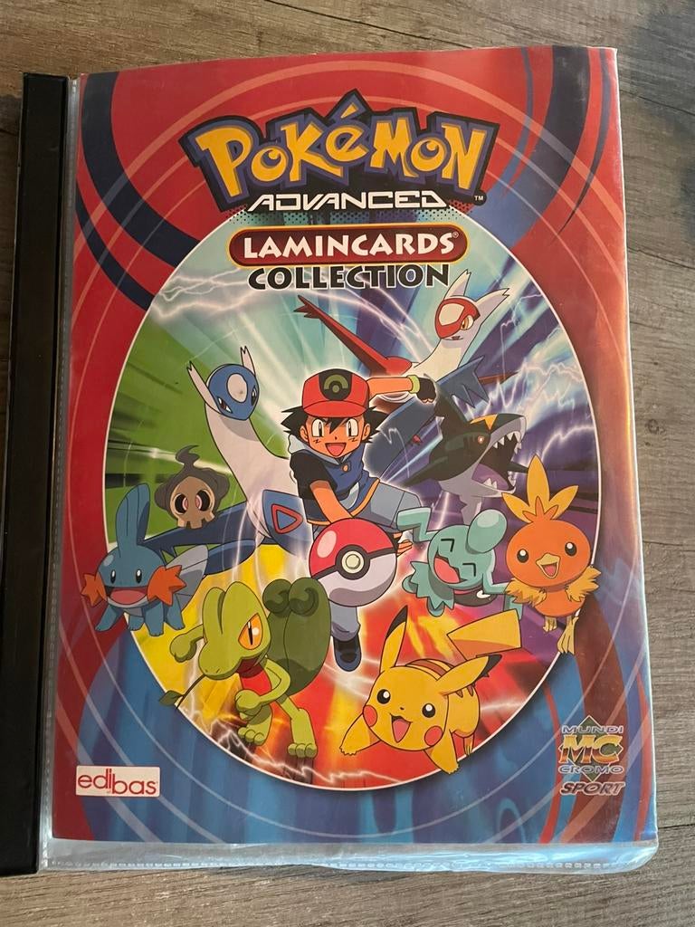 complete set pokemon lamin cards advanced, Ophalen of Verzenden, Zo goed als nieuw, Meerdere kaarten