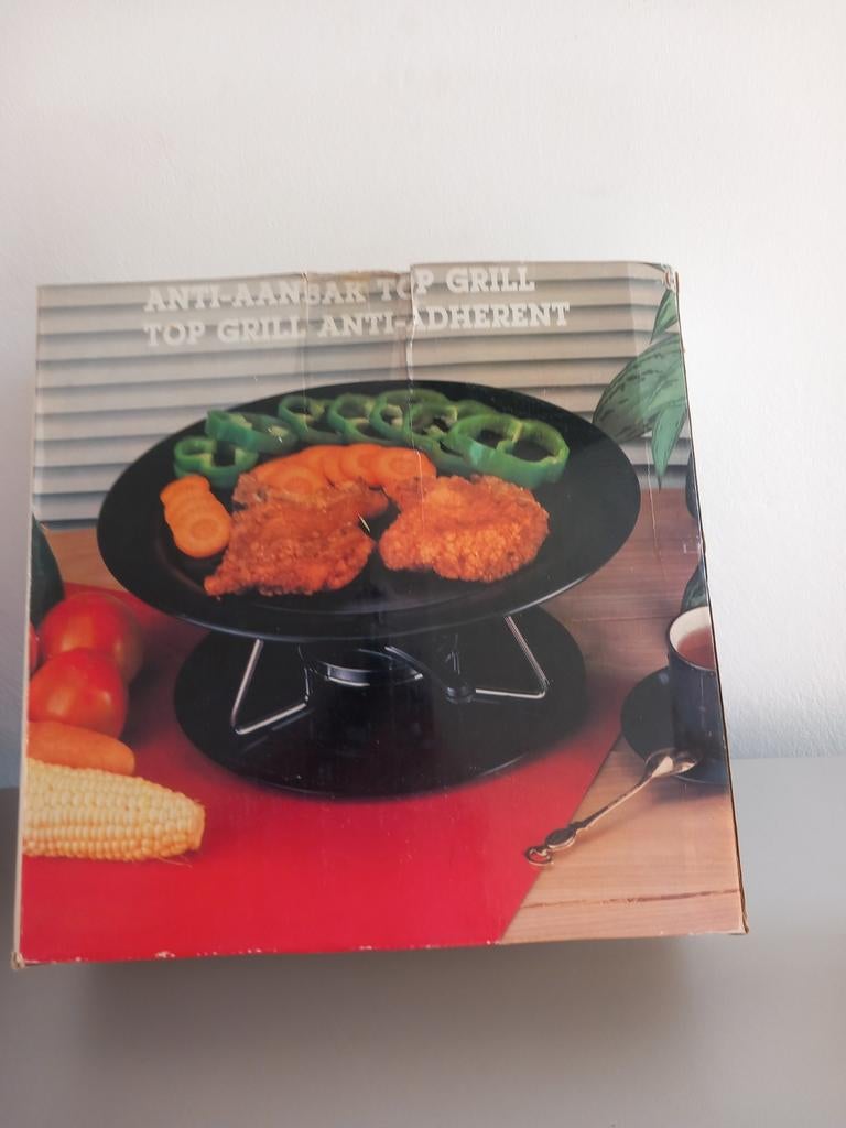 Anti-aanbak Top Grill nieuw, Ophalen of Verzenden, Nieuw, Onbekend